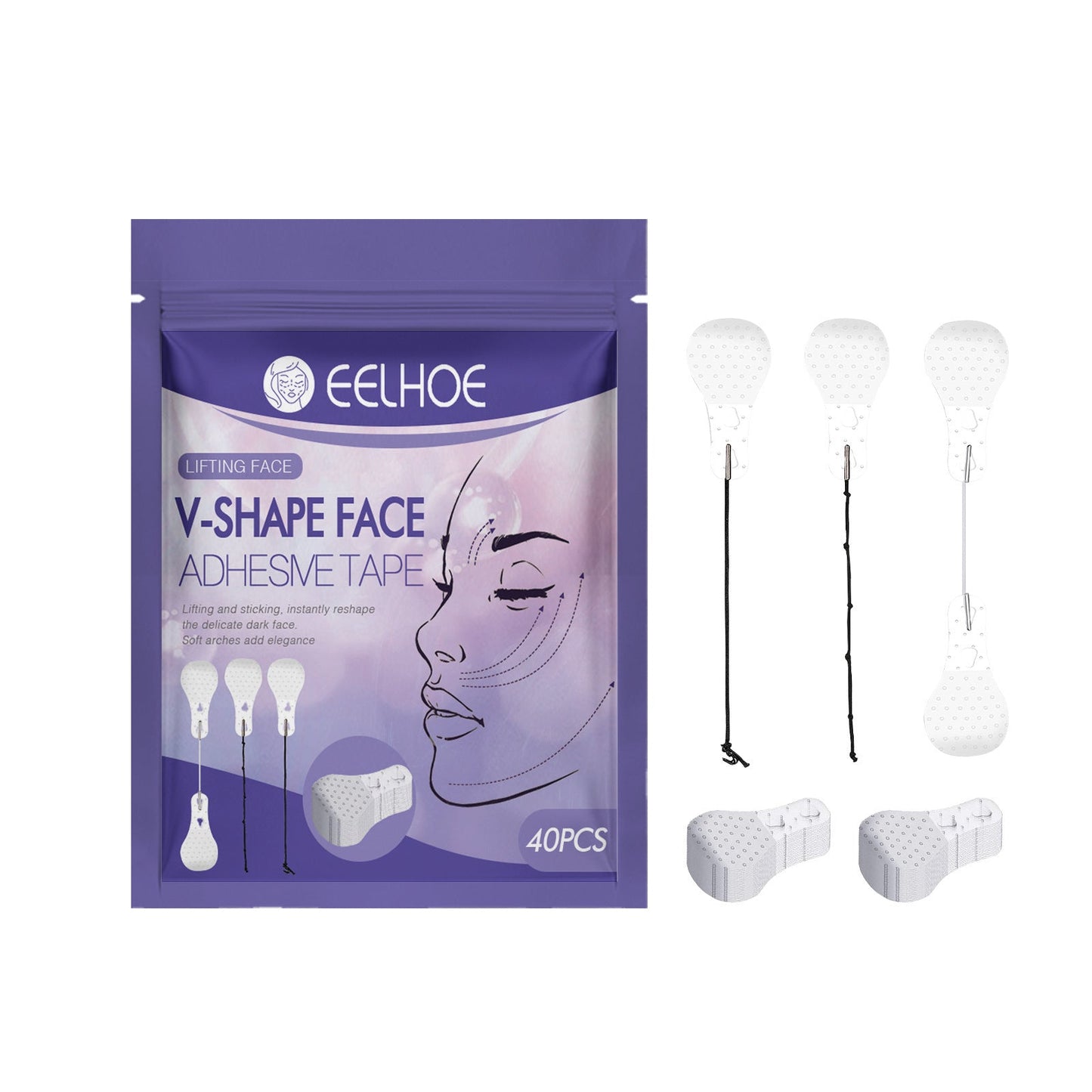 👄Invisible V-Lift Tape Kit