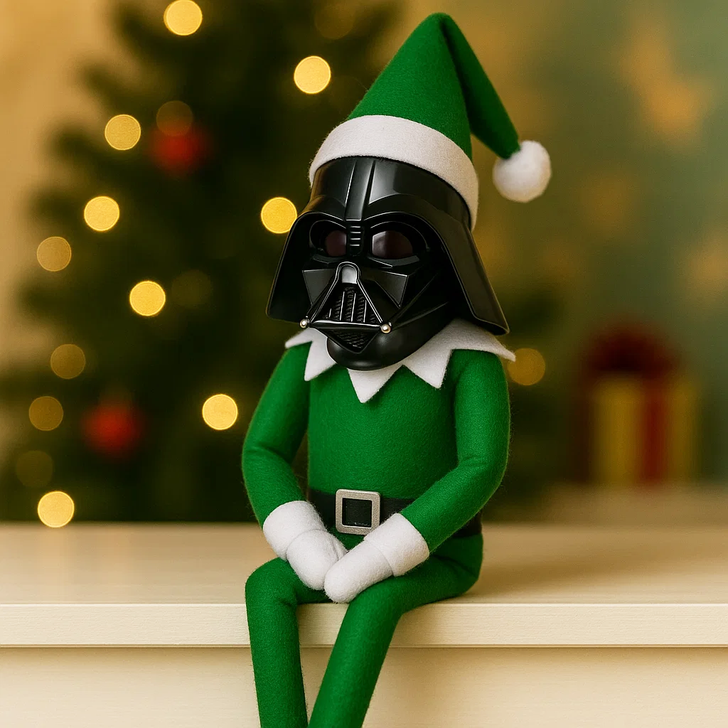 💥This Week's Special Price🎄Darth Vader Christmas Stoop Doll