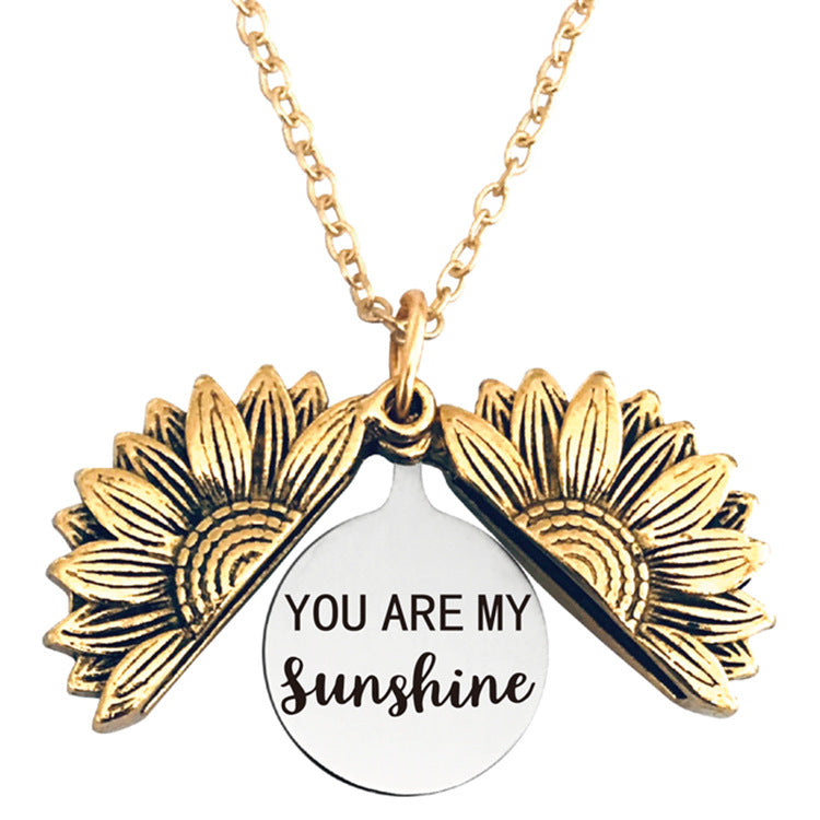 🌻 Best-Selling “You Are My Sunshine” Necklace