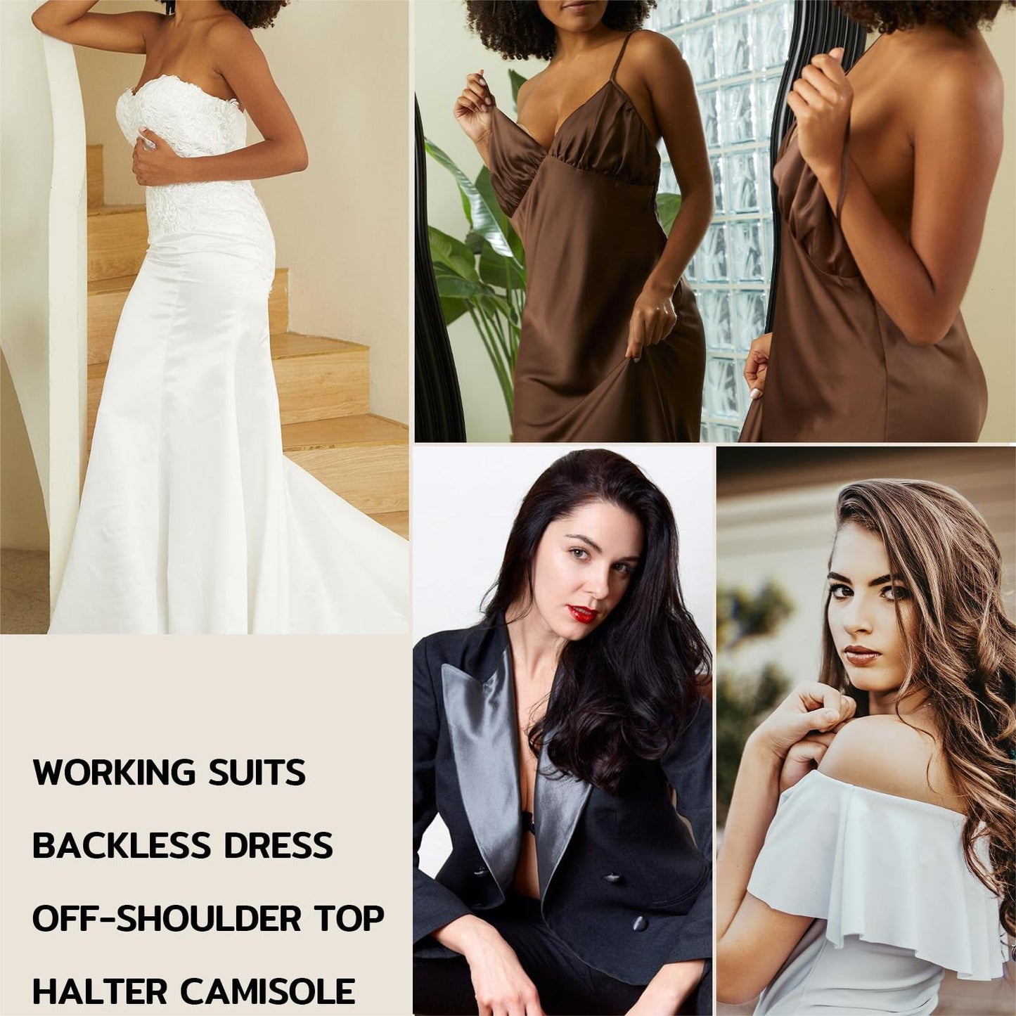 🔥2025 New Arrival 🔥Strapless Push up Bras & Adhesive Bra