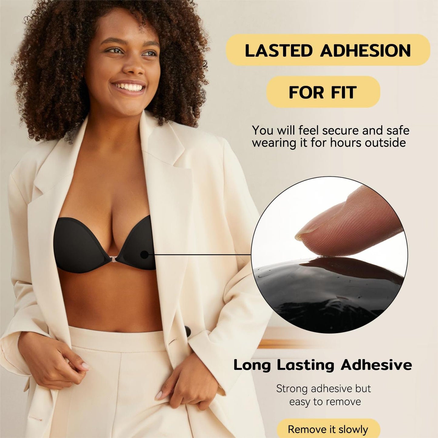 🔥2025 New Arrival 🔥Strapless Push up Bras & Adhesive Bra