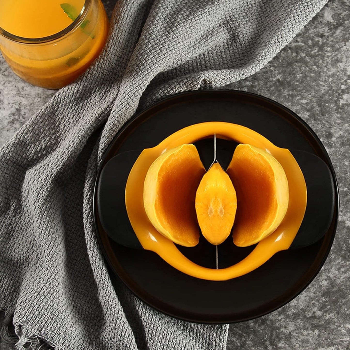 🥭 #1 Trending Mango Slicer & Corer Tool – Easy Prep for Juicy Mangoes!