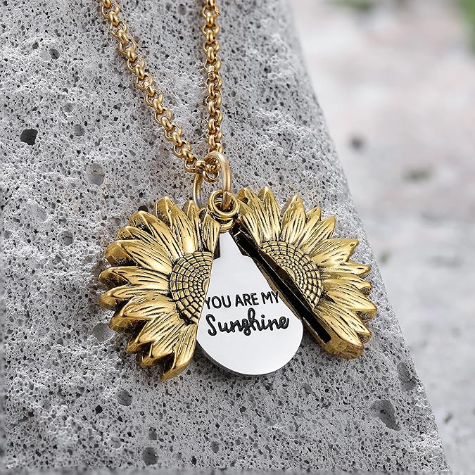 🌻 Best-Selling “You Are My Sunshine” Necklace