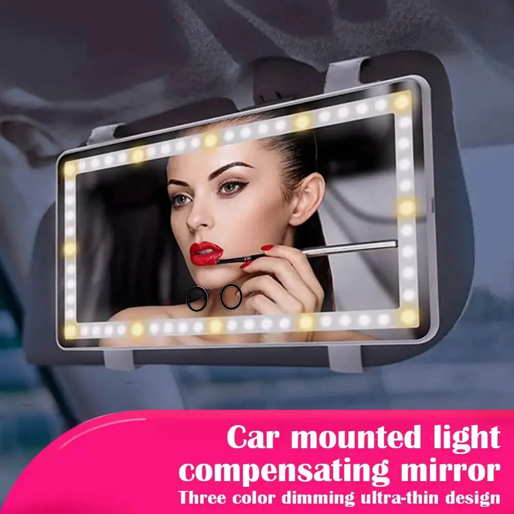 🔥2025 New Arrival 🔥✨Sun Visor Makeup Mirror