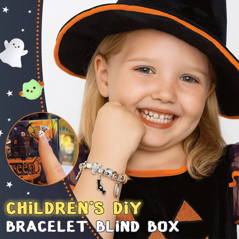 🔥2025 New Arrival 🔥Halloween Children's DIY Bracelet Blind Box