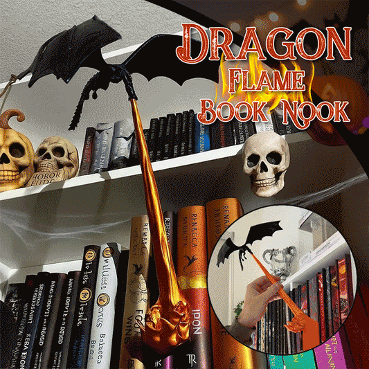 🔥2025 New Arrival 🔥Dragon Flame Book Nook