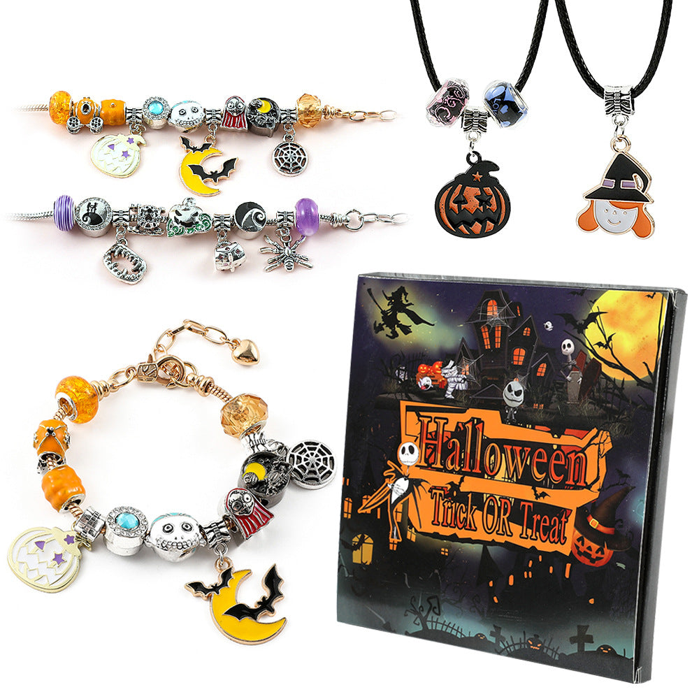 🔥2025 New Arrival 🔥Halloween Children's DIY Bracelet Blind Box