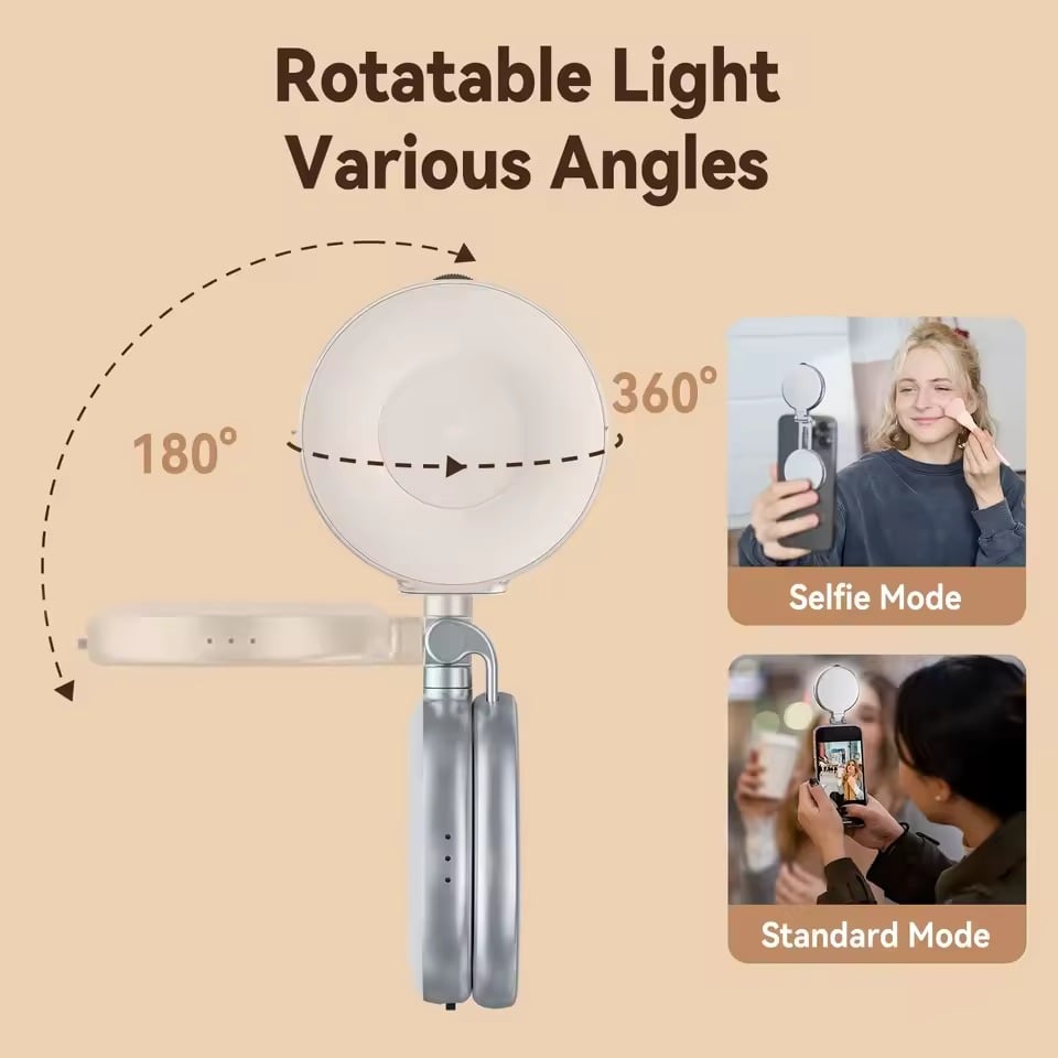 🔥2025 New Arrival 🔥3-in-1 Magnetic Beauty Selfie Light for Phones