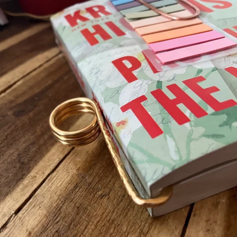 🔥2025 Hot Sale🔥 📖 Book Holder Ring Bookmark