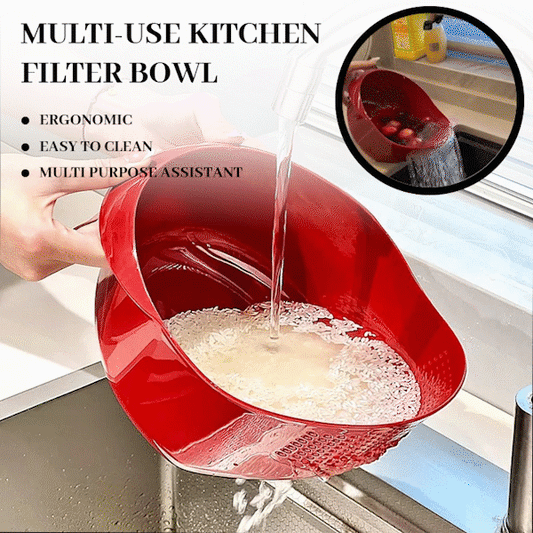 🍎Multi-Use Kitchen Filter Bowl