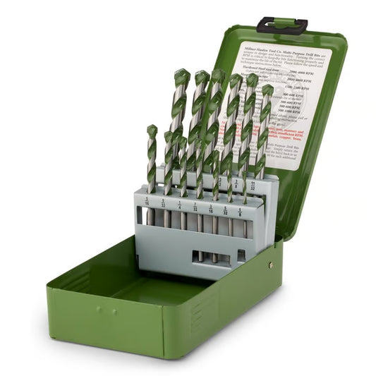 💥Hot Sale 49% OFF💥 13 Piece Multi-Purpose Drill Bit Set（𝐒𝐭𝐞𝐯𝐞 𝐑𝐨𝐬𝐬 𝐑𝐞𝐜𝐨𝐦𝐦𝐞𝐧𝐝）