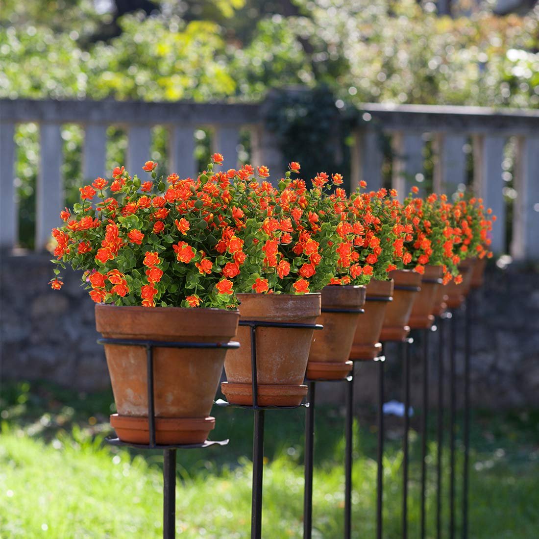 Outdoor UV-Resistant Artificial Realistic Flowers