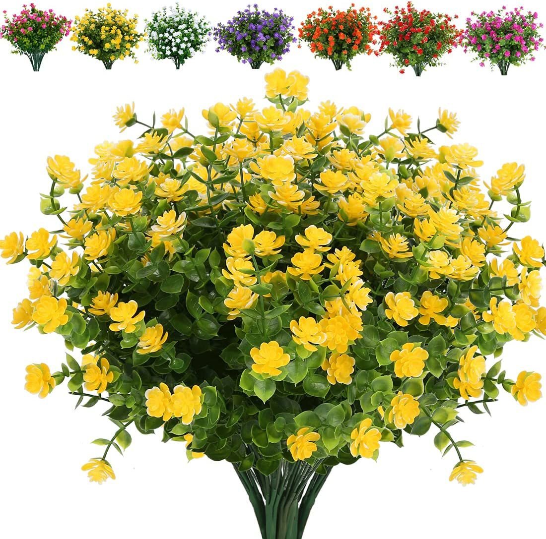 Outdoor UV-Resistant Artificial Realistic Flowers