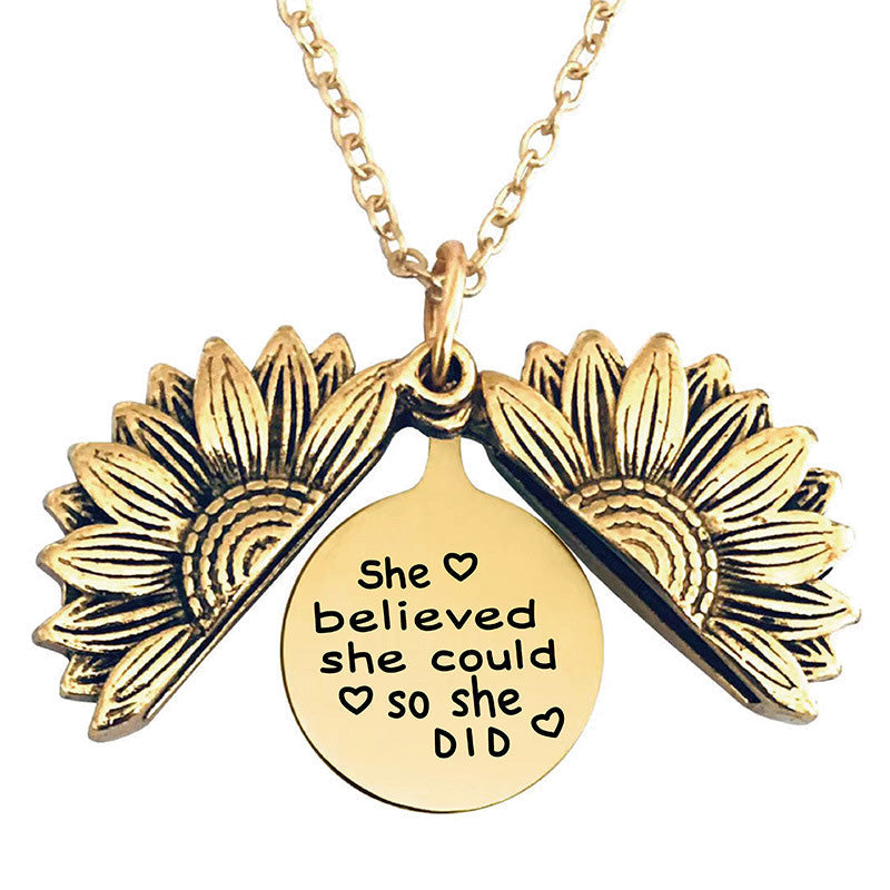 🌻 Best-Selling “You Are My Sunshine” Necklace