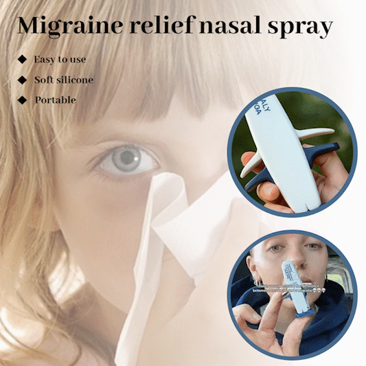 💙 Migraine Relief Nasal Spray Device