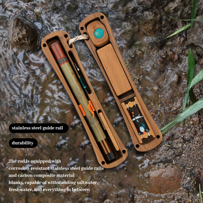 🎣Ultra-lightweight micro fishing rod