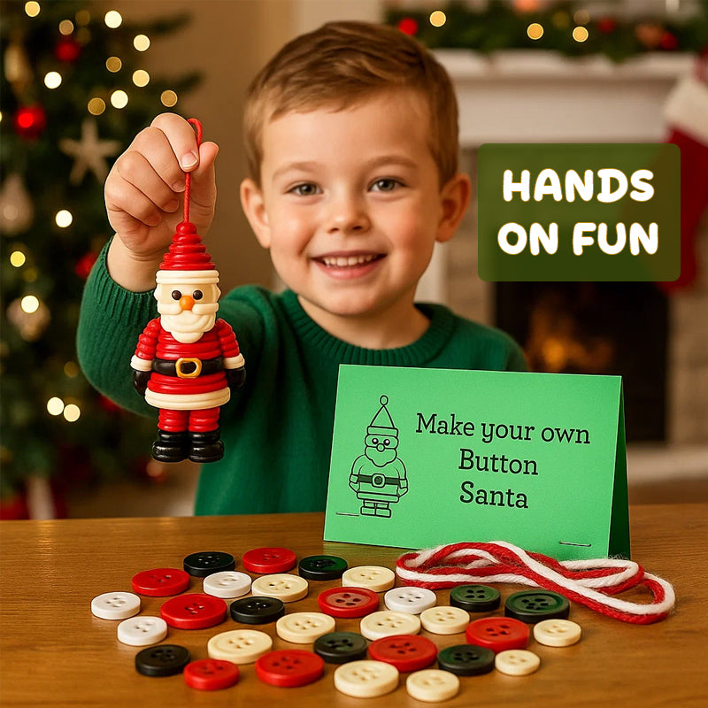✨Buy More Save More ✨☃️ DIY Button Snowman Ornament Kit☃️