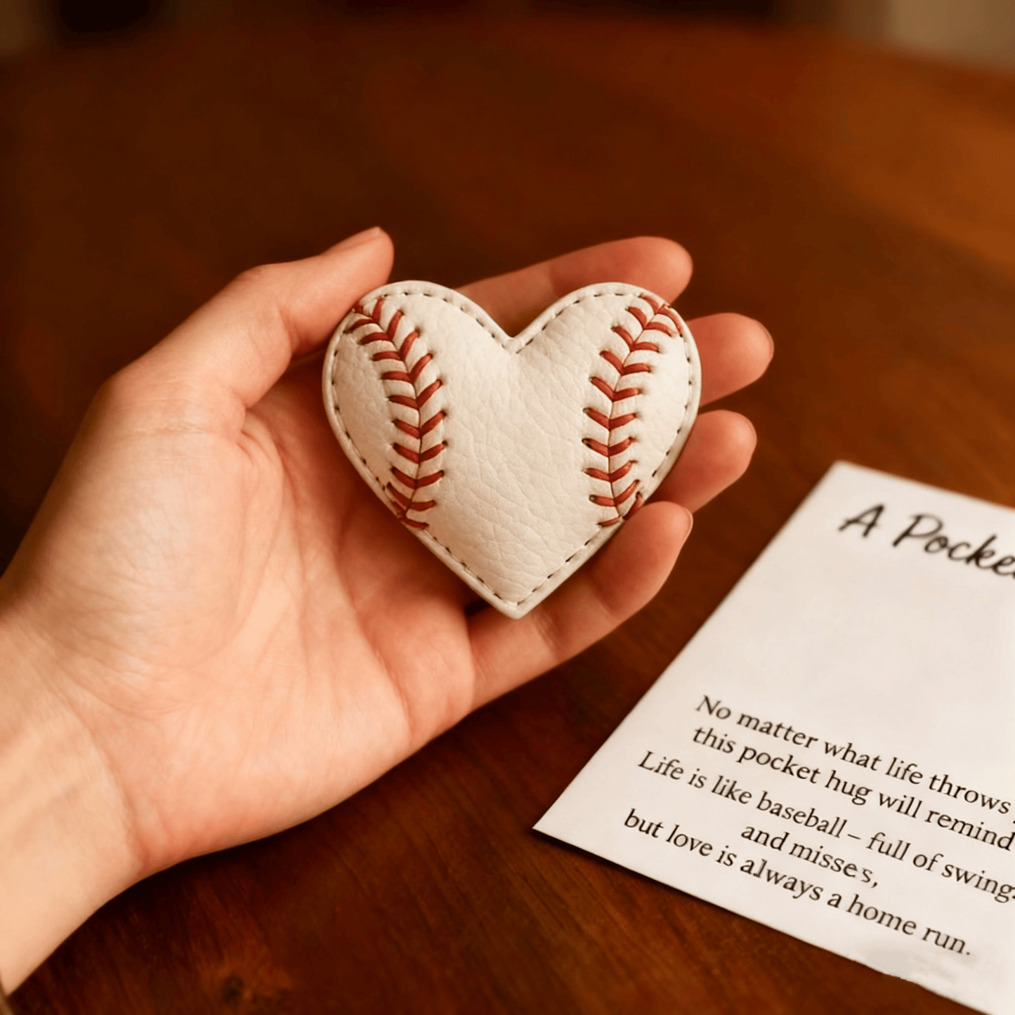 ⚾Baseball Pocket Hug with Gift Card