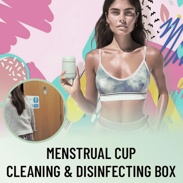 Period Cup Cleaning & Sterilising Case