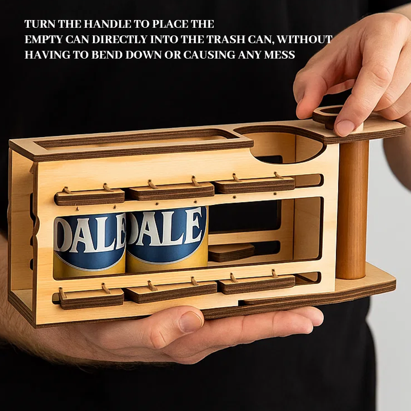 🍻Mechanical Beer Holder: 3-Can Mechanical Loading System!