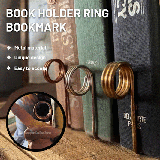 🔥2025 Hot Sale🔥 📖 Book Holder Ring Bookmark