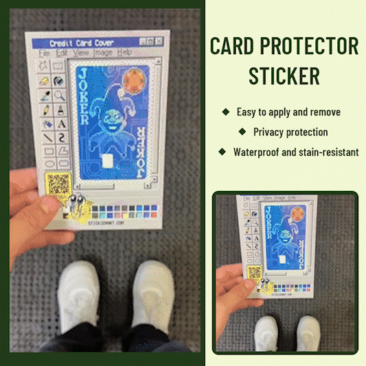 🔥2025 Hot Sale🔥♠️Card protector sticker🤡