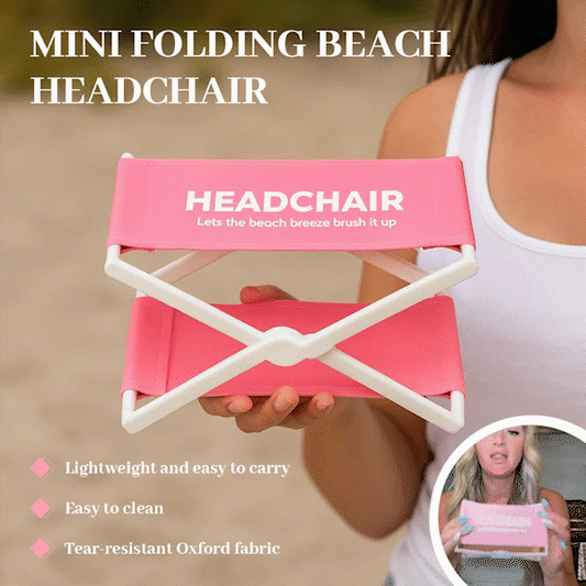 🏖️Mini Folding beach headchair