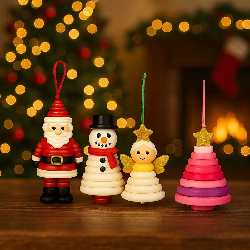✨Buy More Save More ✨☃️ DIY Button Snowman Ornament Kit☃️