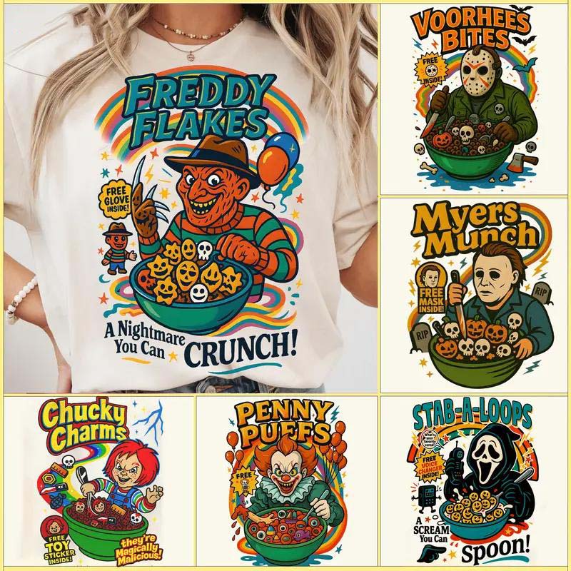 ⏰Limited stock!🔥 Funny Halloween Graphic T-Shirt