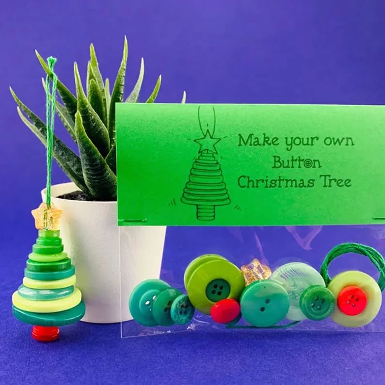 ✨Buy More Save More ✨☃️ DIY Button Snowman Ornament Kit☃️