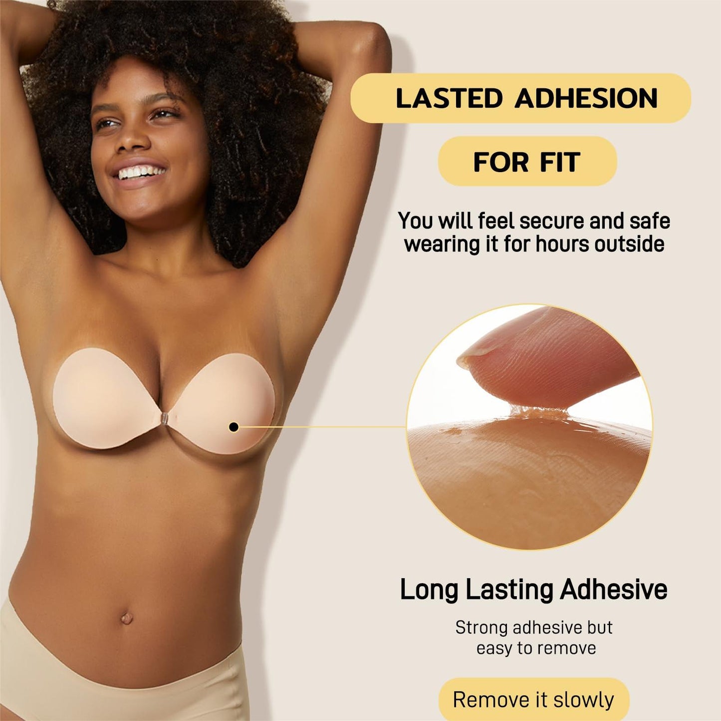 🔥2025 New Arrival 🔥Strapless Push up Bras & Adhesive Bra