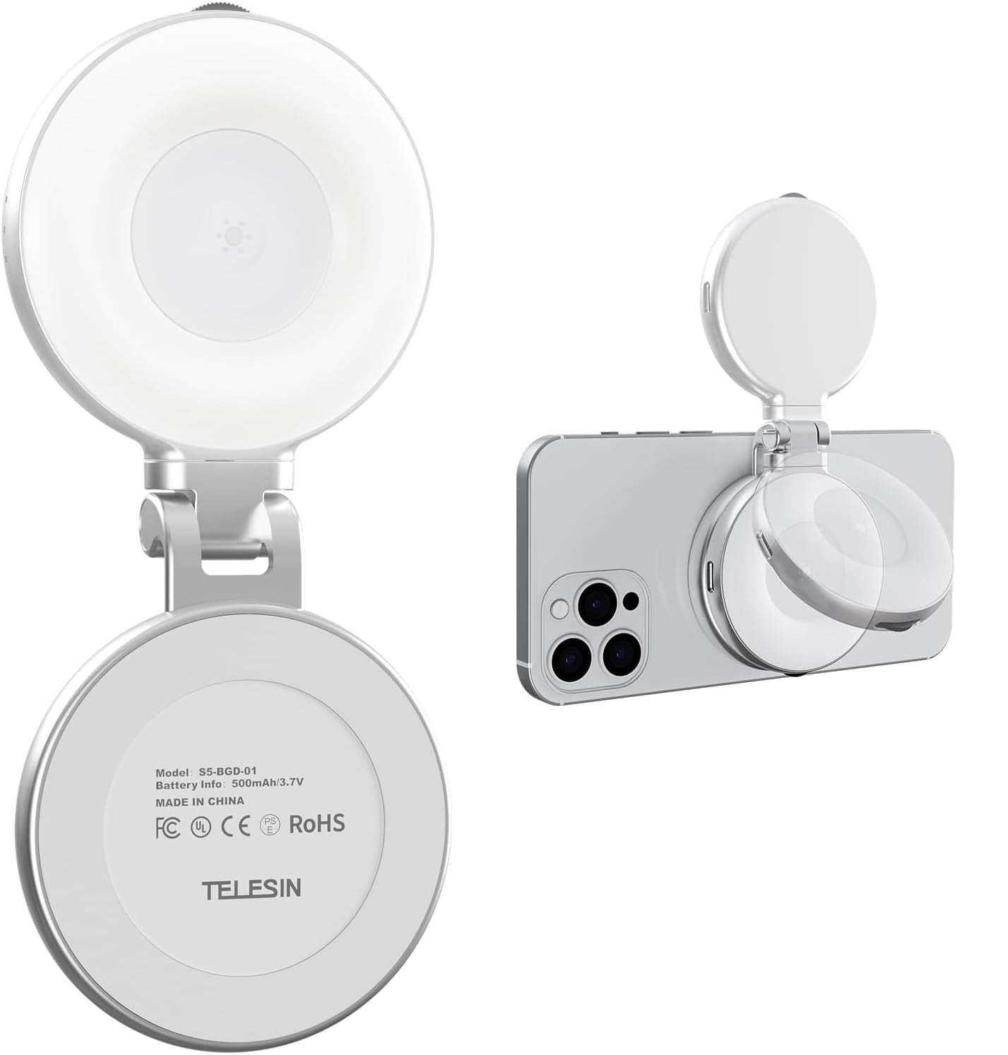🔥2025 New Arrival 🔥3-in-1 Magnetic Beauty Selfie Light for Phones