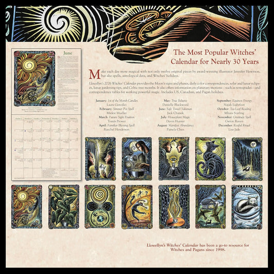 ⏰Final 6-hour Preferential Deal✨2026 Witches’ Calendar🔮