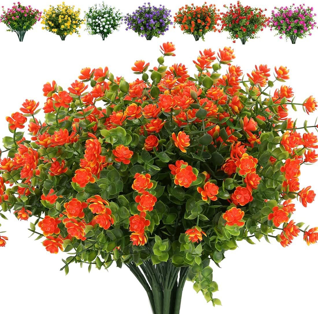 Outdoor UV-Resistant Artificial Realistic Flowers