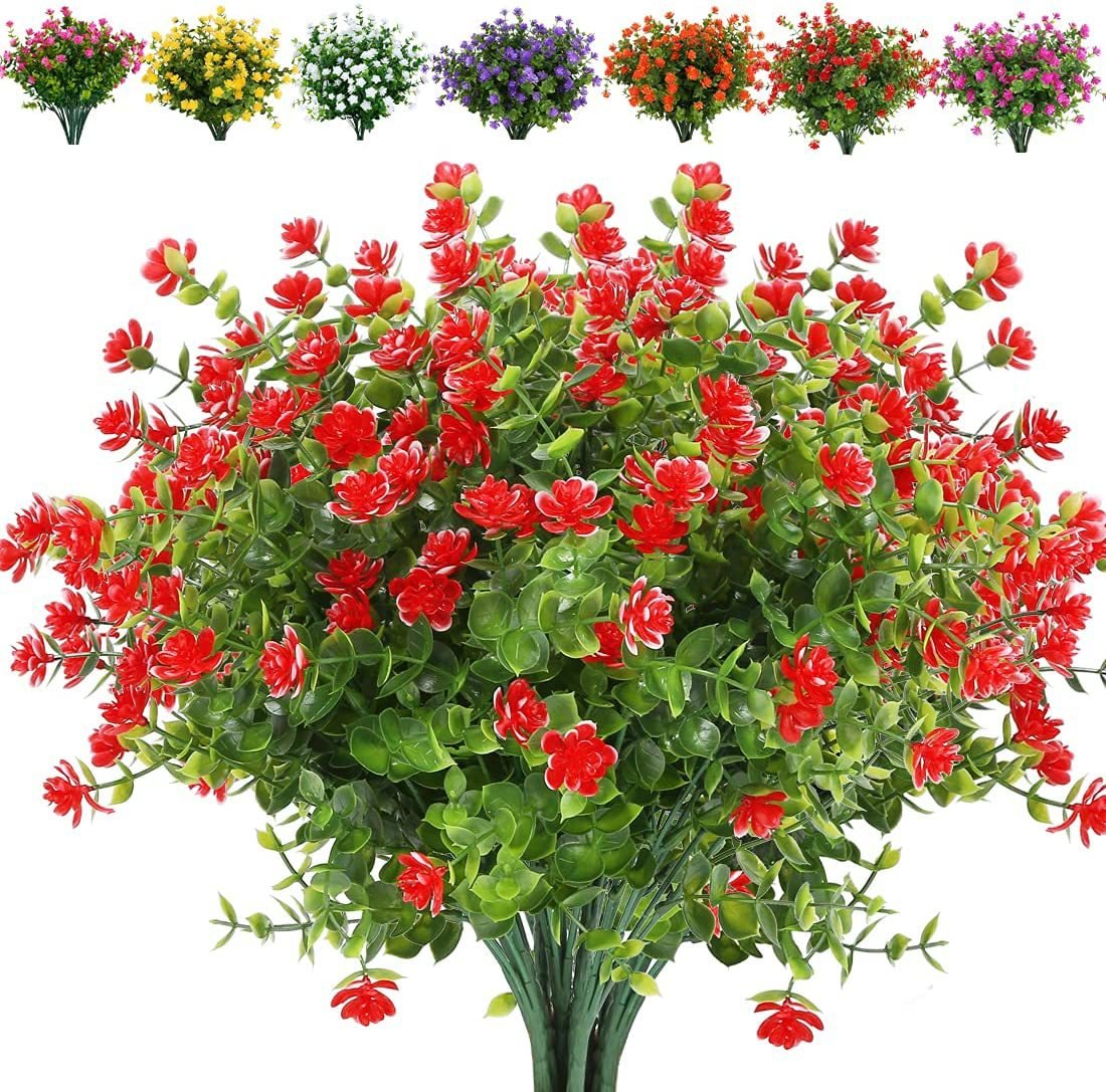 Outdoor UV-Resistant Artificial Realistic Flowers