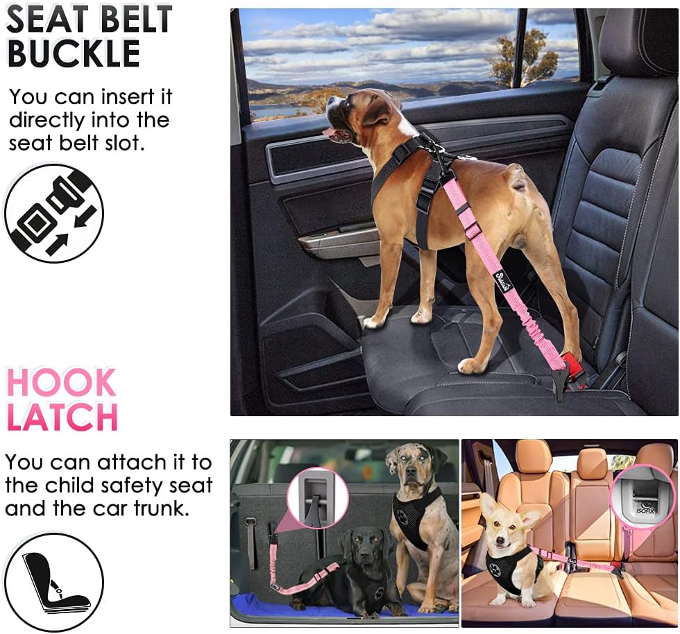 🔥2025 New Arrival 🔥Dog Car Seat Belt Dog Leash
