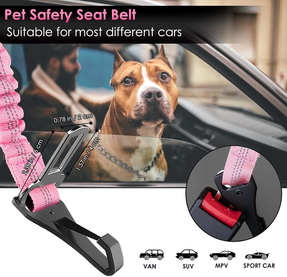 🔥2025 New Arrival 🔥Dog Car Seat Belt Dog Leash