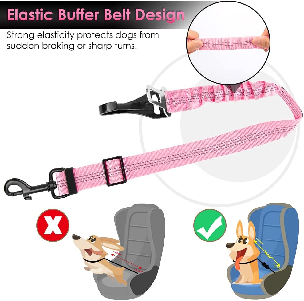 🔥2025 New Arrival 🔥Dog Car Seat Belt Dog Leash