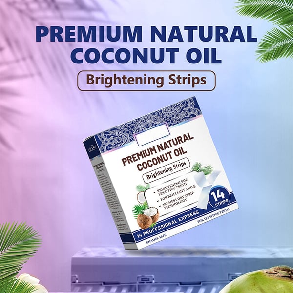 🔥2025 New Arrival 🔥Coconut Mint Whitening Strips