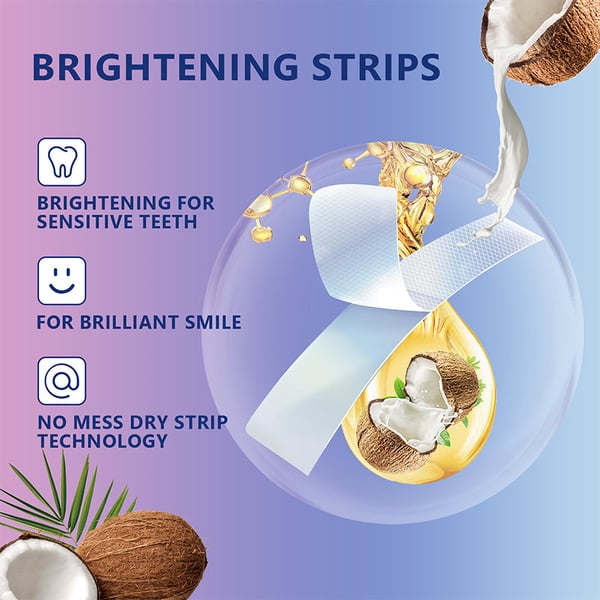 🔥2025 New Arrival 🔥Coconut Mint Whitening Strips