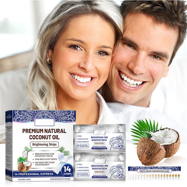 🔥2025 New Arrival 🔥Coconut Mint Whitening Strips