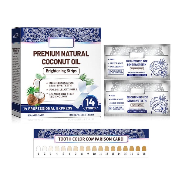 🔥2025 New Arrival 🔥Coconut Mint Whitening Strips
