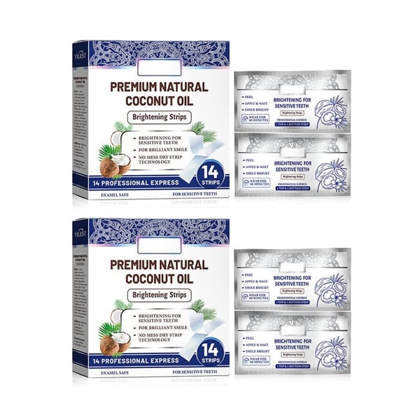 🔥2025 New Arrival 🔥Coconut Mint Whitening Strips