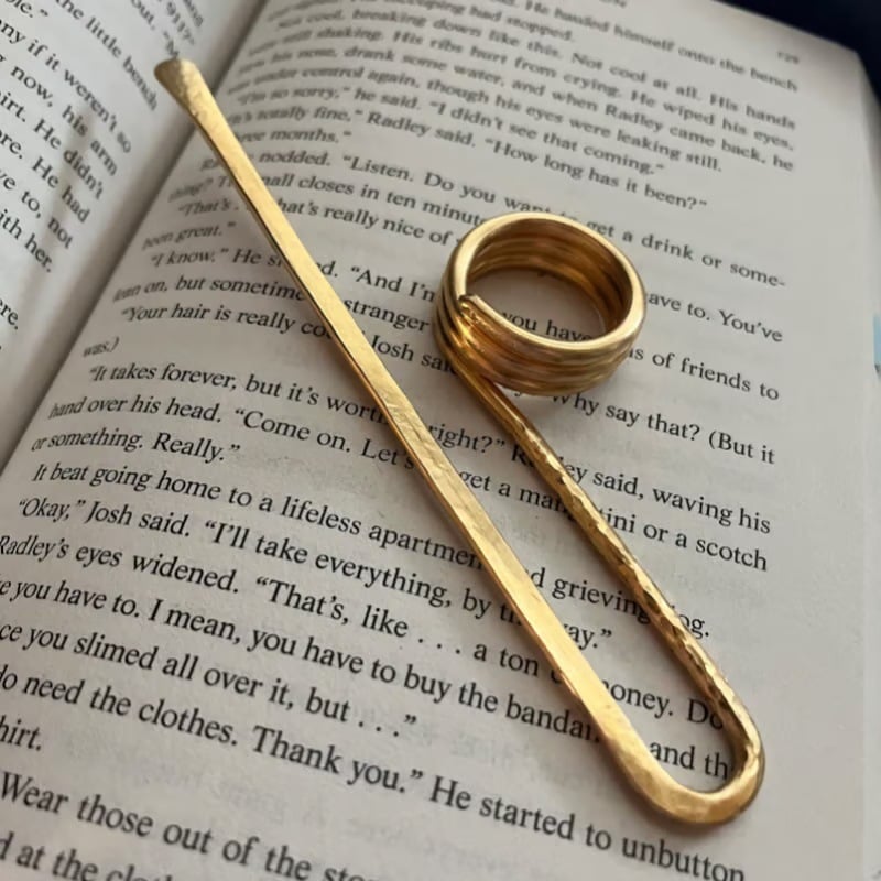 🔥2025 Hot Sale🔥 📖 Book Holder Ring Bookmark