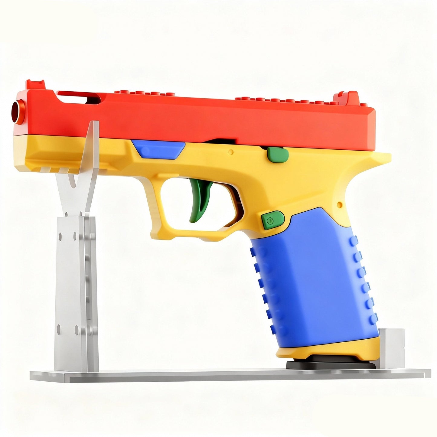 BAZILBAZOS Tactical DIY Building Block Handle Set