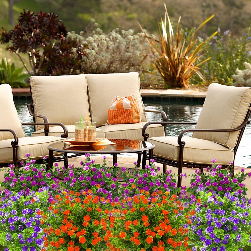 Outdoor UV-Resistant Artificial Realistic Flowers