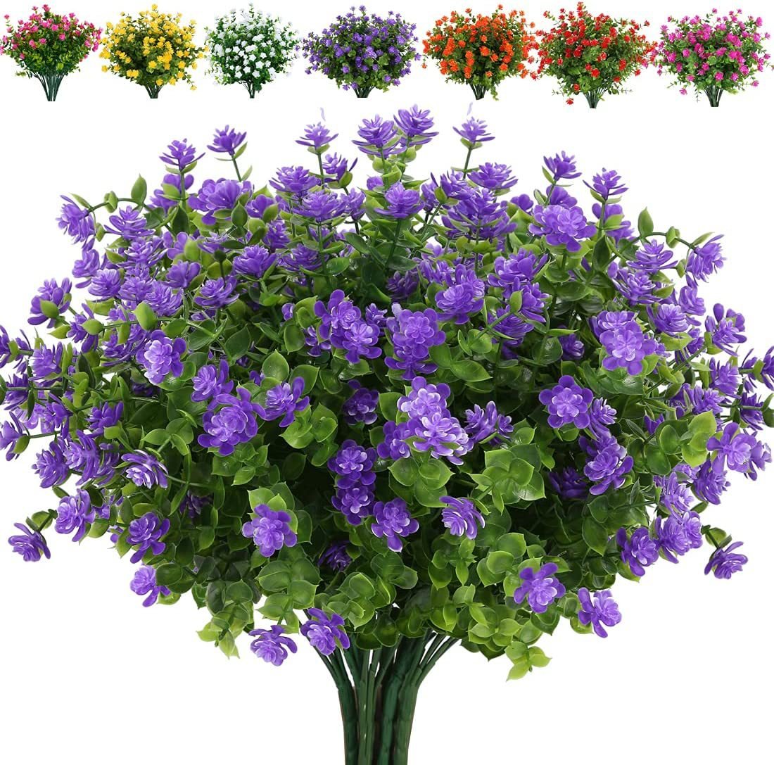 Outdoor UV-Resistant Artificial Realistic Flowers