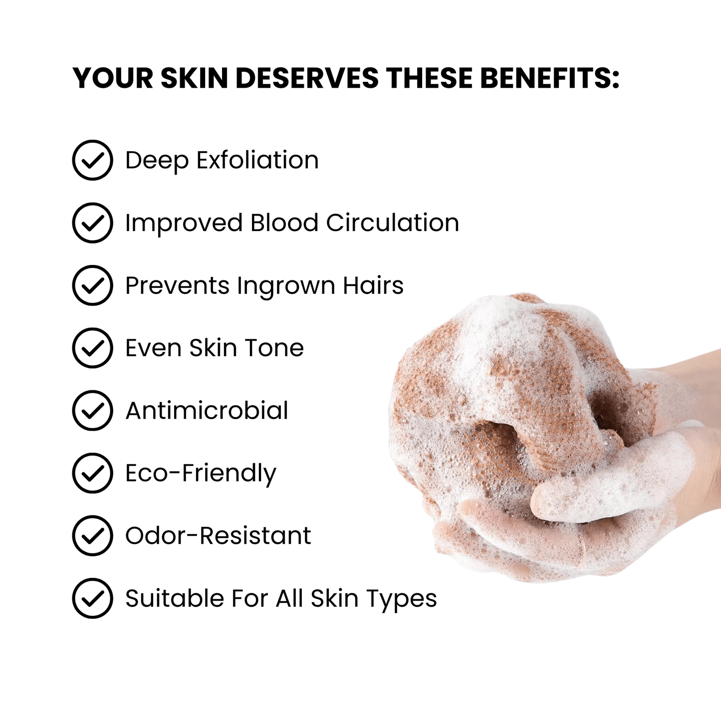 🔥2025 New Arrival 🔥✨African Exfoliating Net Sponge