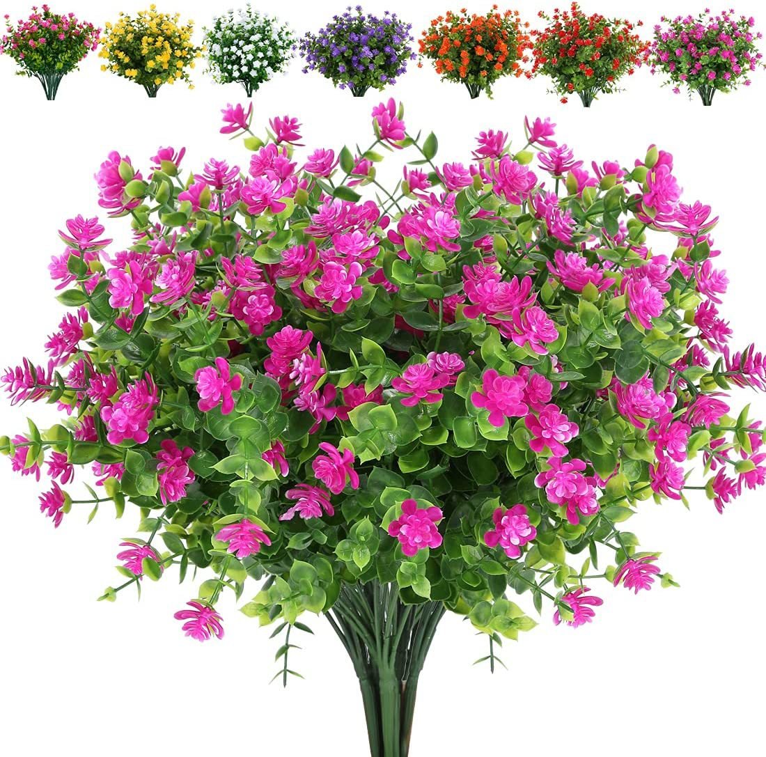 Outdoor UV-Resistant Artificial Realistic Flowers