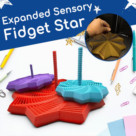🏆LAST DAY SALE 49% OFF - 💠 Expanded Sensory Fidget Star